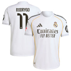 Rodrygo Real Madrid 2025/26 Home Jersey Discount - White