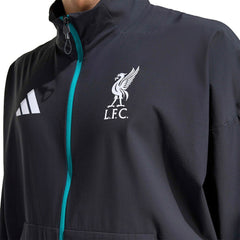 Liverpool 2025/26 Club Anthem Full-Zip Jacket Discount - Black