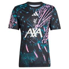 Liverpool 2025/26 Pre-Match Training Jersey Discount - Black