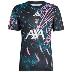 Liverpool 2025/26 Pre-Match Training Jersey Discount - Black