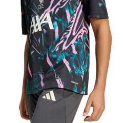 Liverpool Youth 2025/26 Pre-Match Training Jersey Discount - Black