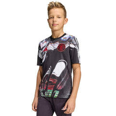 Manchester United Youth 2025/26 Pre-Match Training Jersey Discount - Black