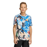 Manchester United X Stone Roses Youth Replica Jersey Discount - Blue