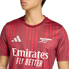 Arsenal 2025/26 Pre-Match Training Jersey on sale - Red
