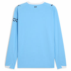 Manchester City 2025/26 Home Replica Long Sleeve Jersey Discount - Sky Blue