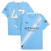 Phil Foden Manchester City 2025/26 Home Replica Player Jersey Discount - Sky Blue
