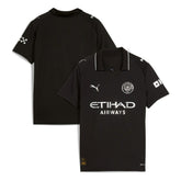 Manchester City Youth 2025/26 Away Replica Jersey Discount - Black