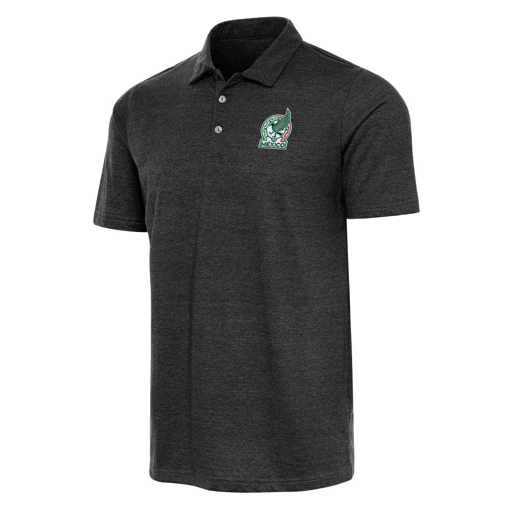 Mexico National Team Antigua Peak Polo for sale - Heather Black