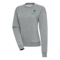 Mexico National Team Antigua Women's Takeover Pullover Sweatshirt for sale - Heather Gray