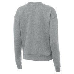 Mexico National Team Antigua Women's Takeover Pullover Sweatshirt for sale - Heather Gray
