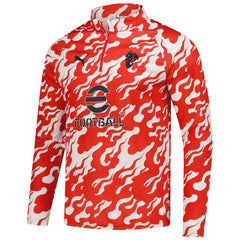 AC Milan 2025/26 Pre-Match dryCell Quarter-Zip Top on sale - Red