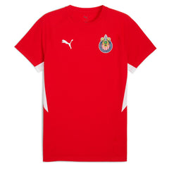 Chivas 2025/26 Evostripe Raglan T-Shirt Discount - Red