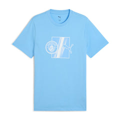 Manchester City ftblCulture T-Shirt Discount - Sky Blue