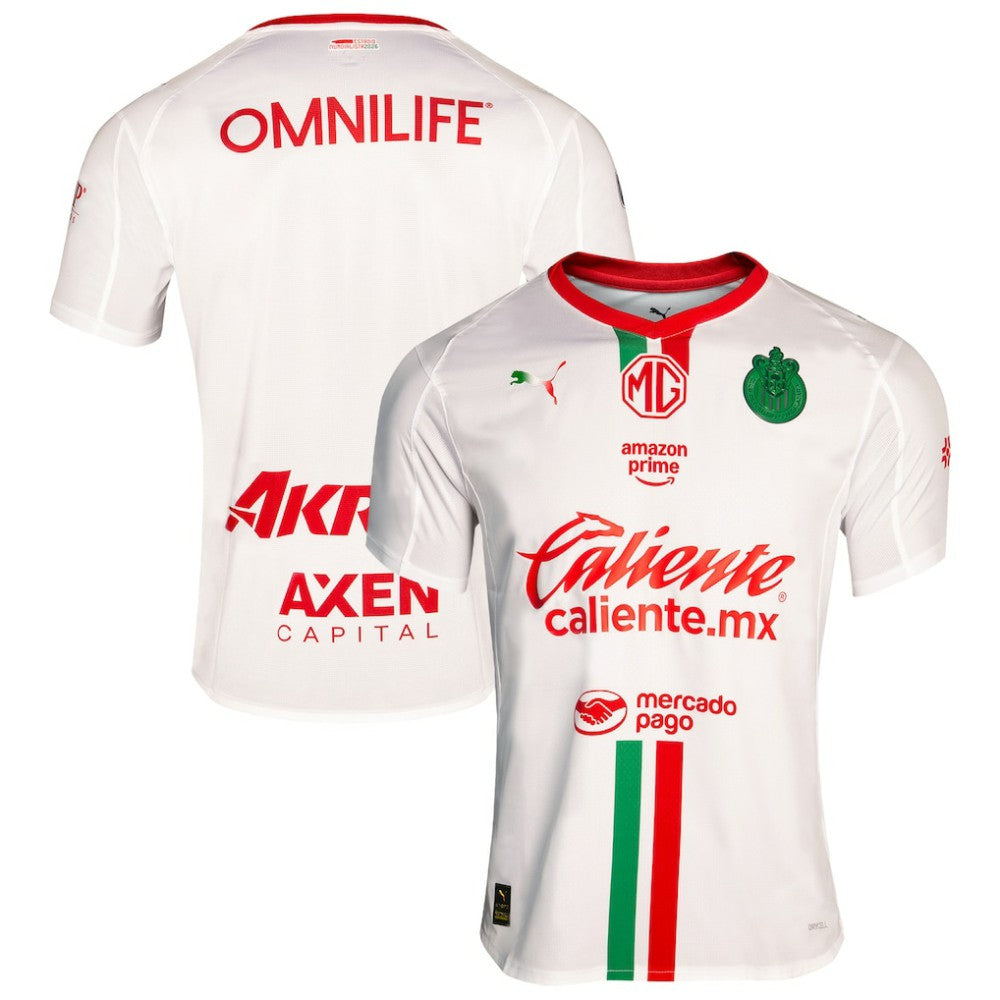 Chivas 2025/26 Away Jersey Discount - White