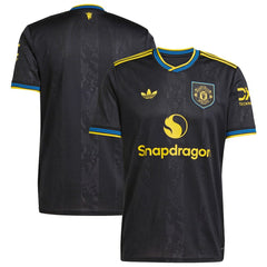 Manchester United 2025/26 Third Replica Jersey Discount - Black
