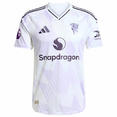 Kobbie Mainoo Manchester United 2025/26 Away Player Jersey Discount - White