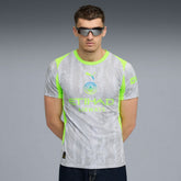 Manchester City 2025/26 Third Replica Jersey Discount - Gray/Neon Green