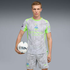 Manchester City 2025/26 Third Jersey Discount - Green/Neon Green