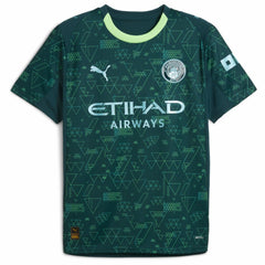 Manchester City x EA SPORTS FC 2025/26 Fourth Jersey Discount - Green