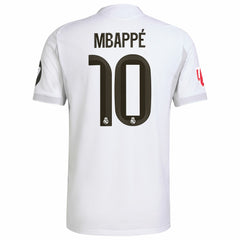 Kylian Mbappé Real Madrid 2025/26 Home Player Jersey Discount - White