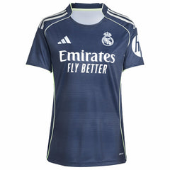 Kylian Mbappé Real Madrid Women's 2025/26 Away Replica Player Jersey for sale - Blue