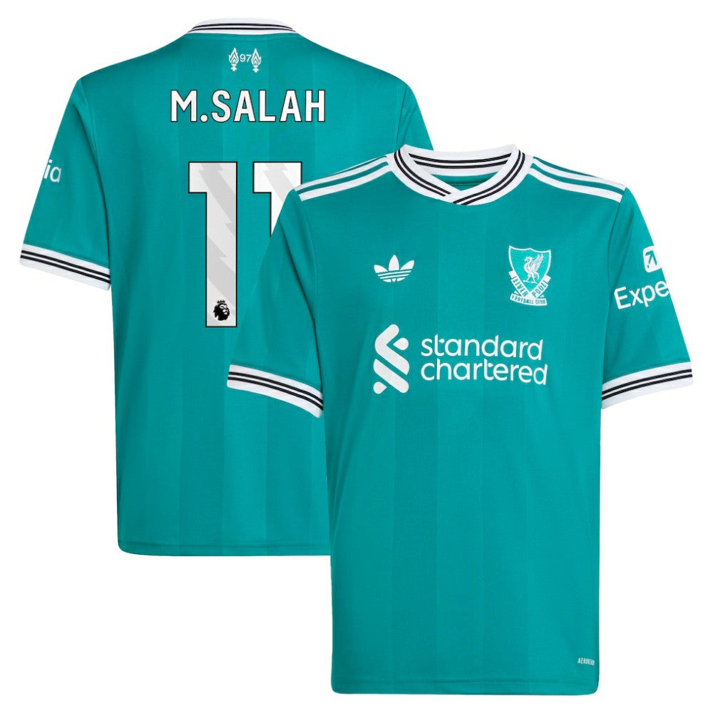 Mohamed Salah Liverpool Youth 2025/26 Third Replica Player Jersey Discount - Green
