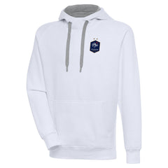 France National Team Antigua Takeover Pullover Hoodie for sale - White