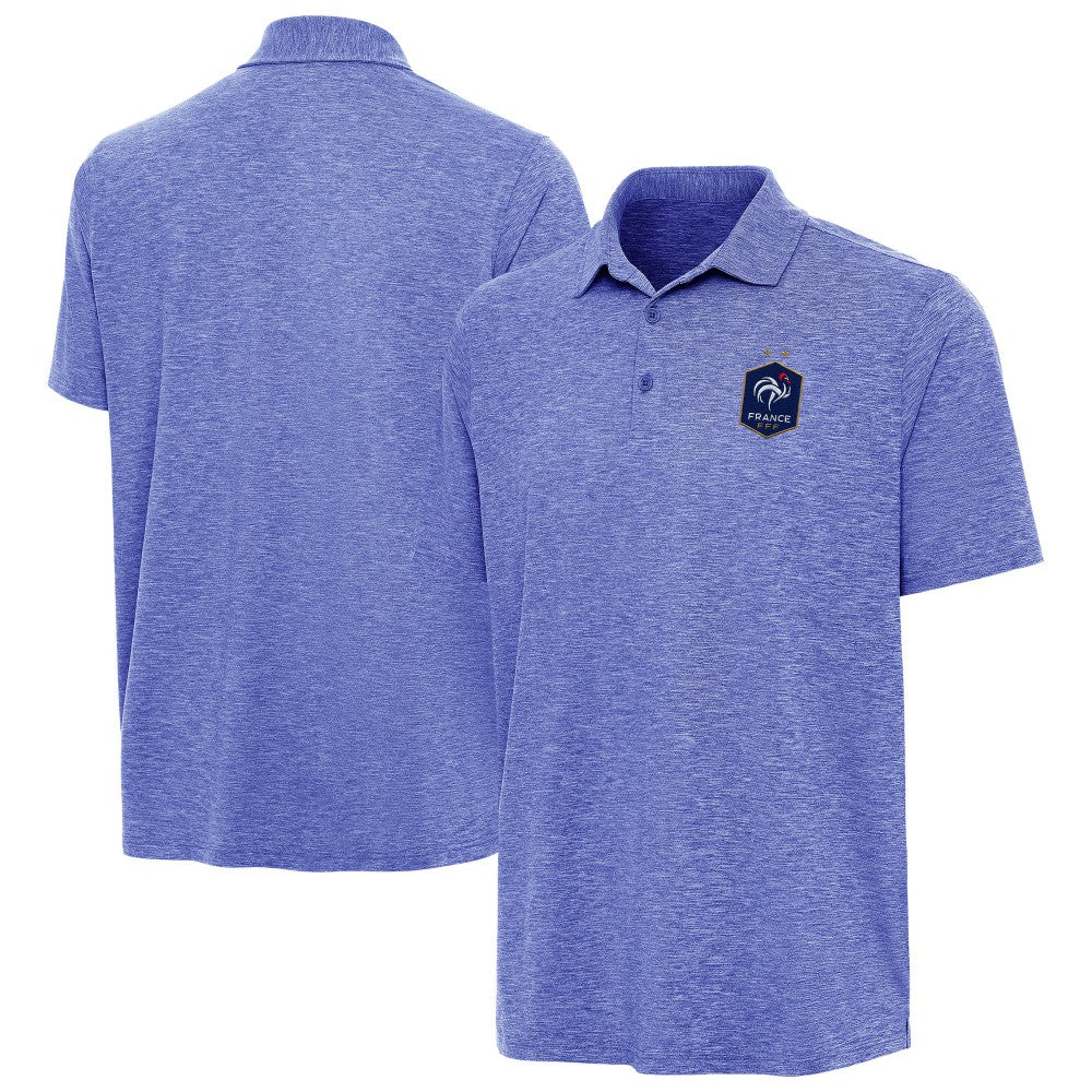France National Team Antigua Triple Shot Polo for sale - Heather Royal