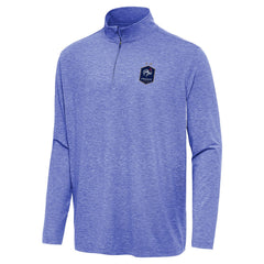 France National Team Antigua Master Quarter-Zip Pullover for sale - Heather Royal