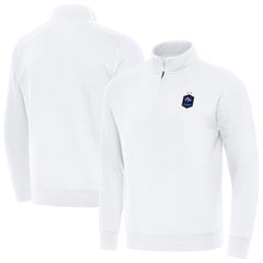 France National Team Antigua Landslide Quarter-Zip Pullover for sale - White