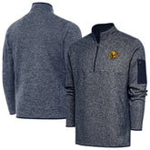 Club America Antigua Elevate Quarter-Zip Pullover Discount - Heather Navy