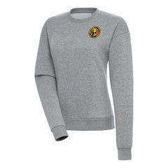 Club America Antigua Women's Takeover Pullover Sweatshirt Discount - Heather Gray