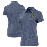 Club America Antigua Women's Triple Shot Polo Discount - Heather Navy