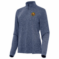 Club America Antigua Women's Master Quarter-Zip Pullover Discount - Heather Navy