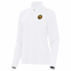 Club America Antigua Women's Master Quarter-Zip Pullover Discount - White