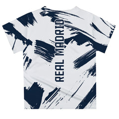 Real Madrid Vive La Fete Toddler Paint Brush T-Shirt Discount - White