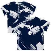 Tottenham Hotspur Vive La Fete Youth Paint Brush T-Shirt Sale - Navy