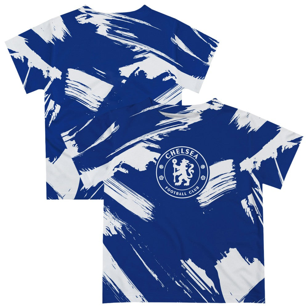 Chelsea Vive La Fete Youth Paint Brush T-Shirt Discount - Blue