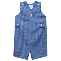 France National Team Vive La Fete Infant Gingham Jon Jon Romper for sale - Royal
