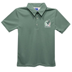 Mexico National Team Vive La Fete Youth Pencil Stripe Polo for sale - Green