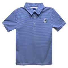 France National Team Vive La Fete Youth Pencil Stripe Polo for sale - Royal