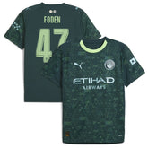 Phil Foden Manchester City x EA SPORTS FC 2025/26 Fourth Jersey for sale - Green