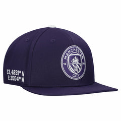 Manchester City Unisex Locale Snapback Hat Discount - Purple
