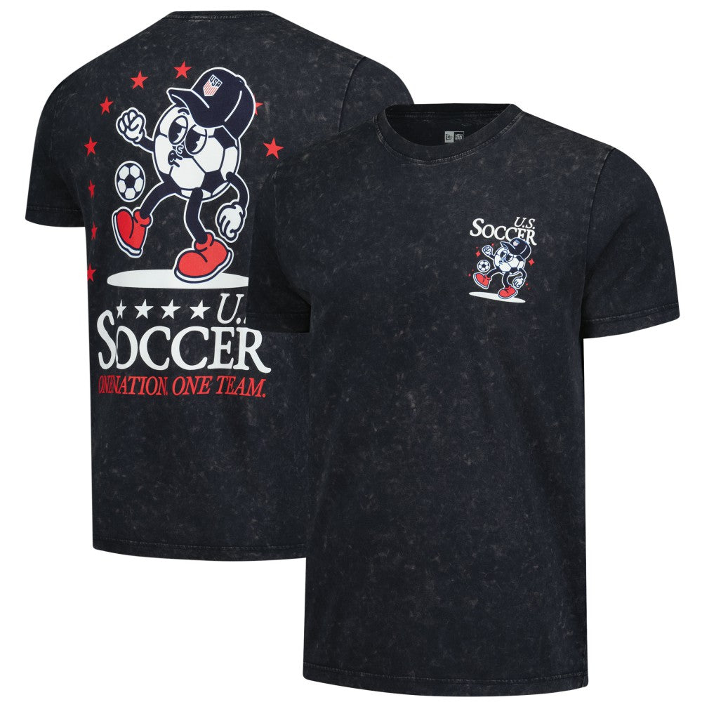 USMNT New Era Old School Sport Washed T-Shirt for sale - Navy