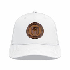 USMNT Levelwear Signal Periscope Adjustable Trucker Hat on sale - White
