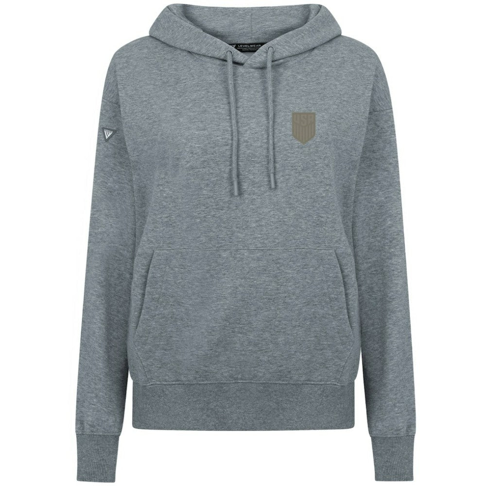 USMNT Levelwear Women's Adorn Copper Hoodie on sale - Gray