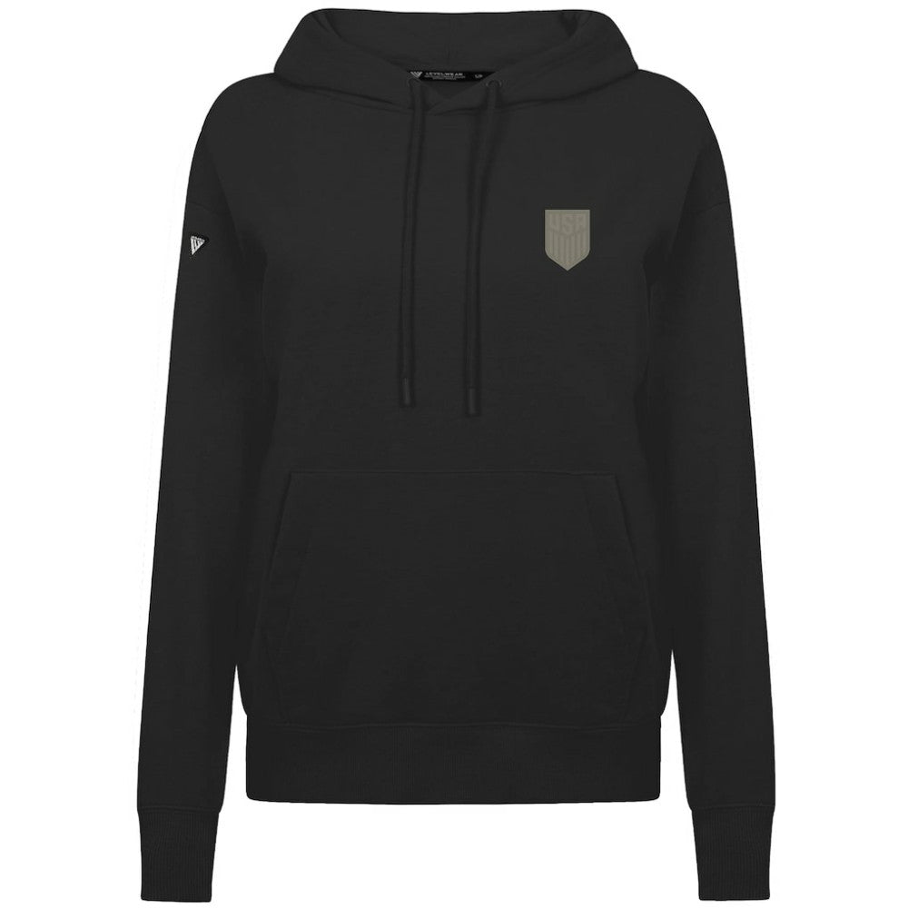 USMNT Levelwear Women's Adorn Copper Hoodie on sale - Black