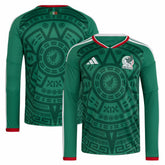 Mexico National Team FIFA x World Cup 2026 Home Replica Long Sleeve Jersey for sale - Green