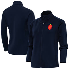 Spain National Team Antigua Women's Genesis Full-Zip Jacket for sale - Navy