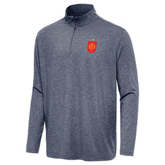 Spain National Team Antigua Masters Quarter-Zip Pullover for sale - Heather Navy